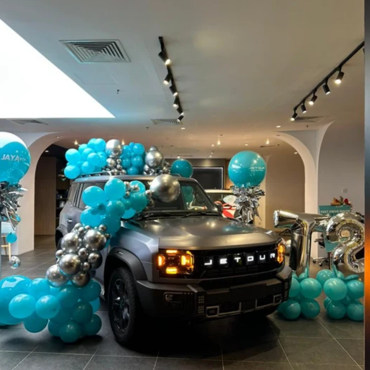 Car Delivery Ceremony Decor