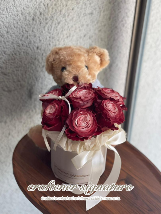 Roses & Teddy