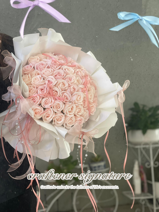 Whispers of Love soap flower bouquet