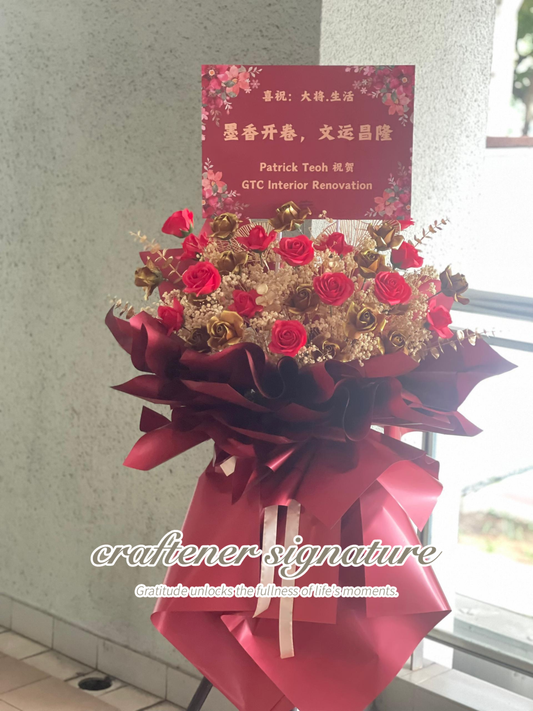 Prosperity Bloom Soap Flower Stand