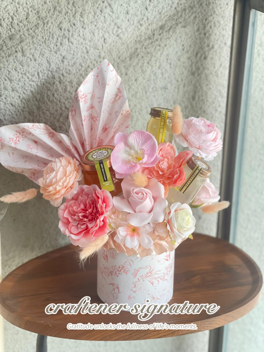 Silky Bloom Bird nest Flower Box