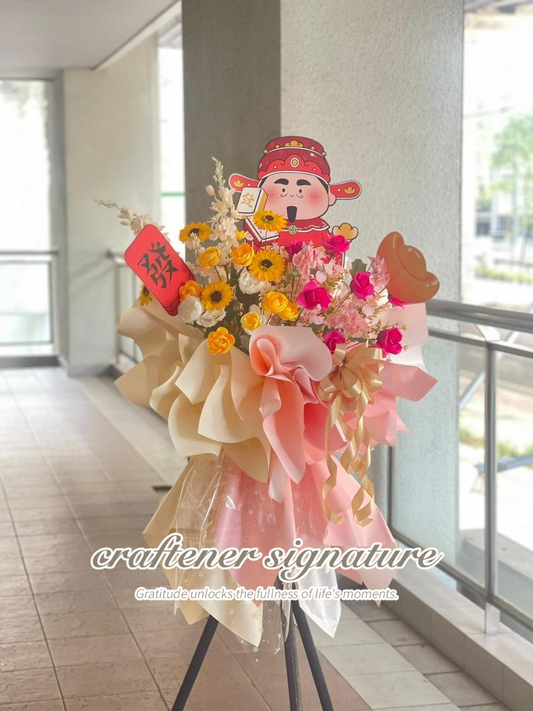 Fortune Blooms Soap Flower Stand