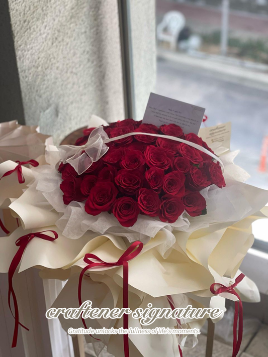 Eternal Love(99)Rose Bouquet