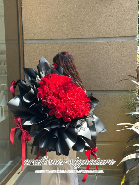 Blazing Love Grand Bouquet