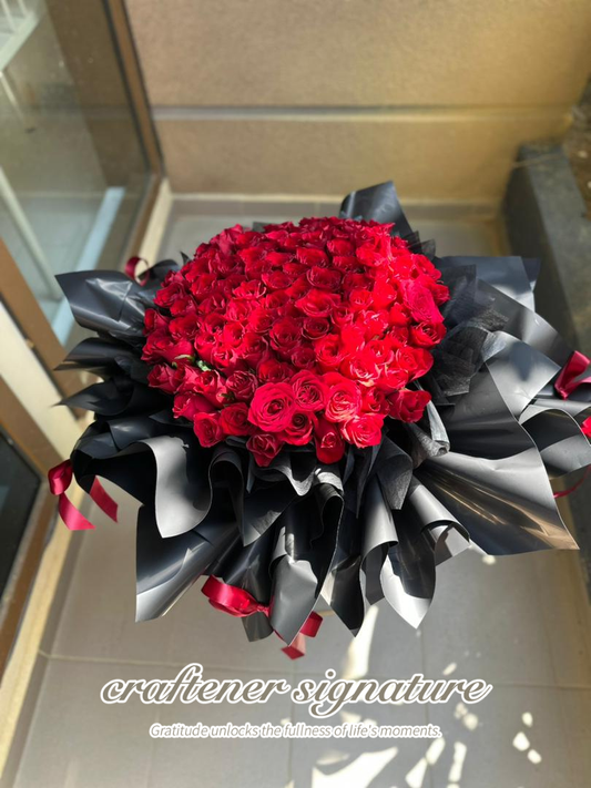 Blazing Love Grand Bouquet