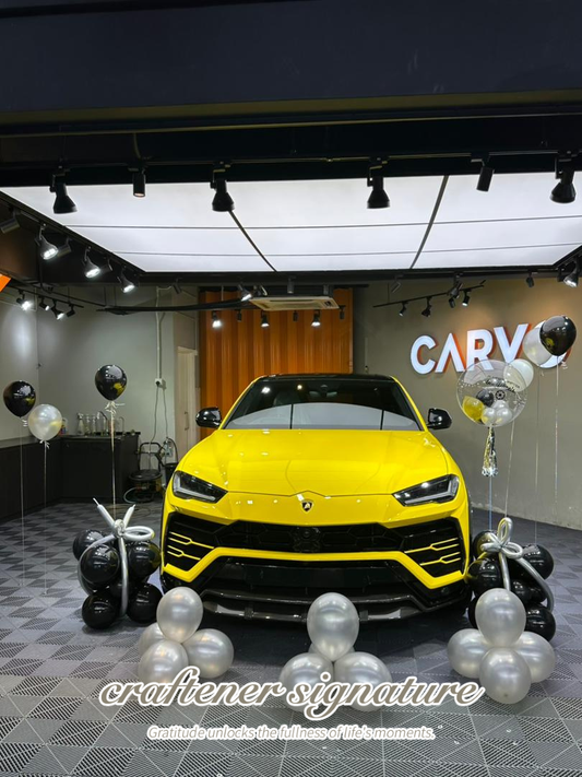 Car Delivery Ceremony Decor