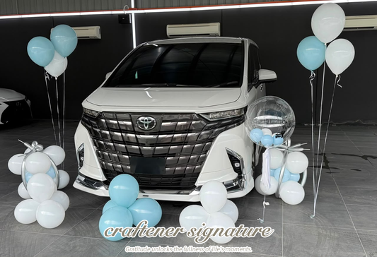 Craftener Signature Car Delivery Ceremony Decor