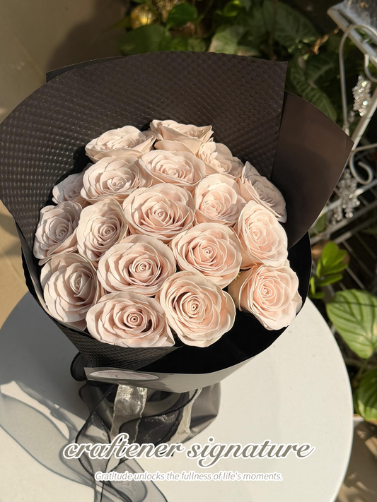 Heart Soap Flower Bouquet