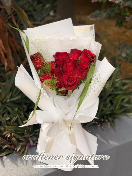Classic Red Rose Bouquet