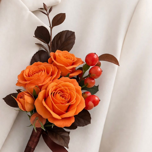 Amber Prestige Corporate Corsage 5