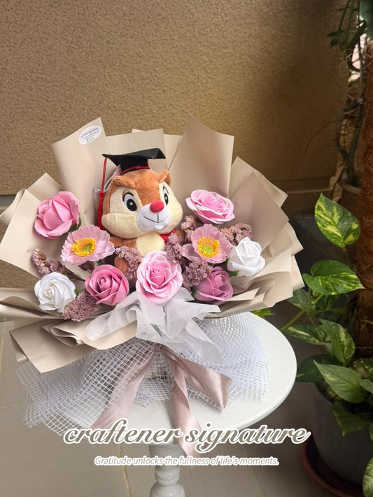 Graduation Teddy Bouquet