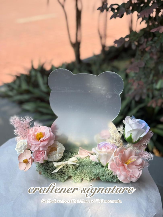 Bear Mirror Floral Stand