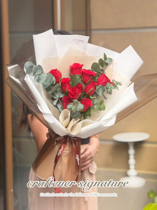 Classic Red Rose Bouquet