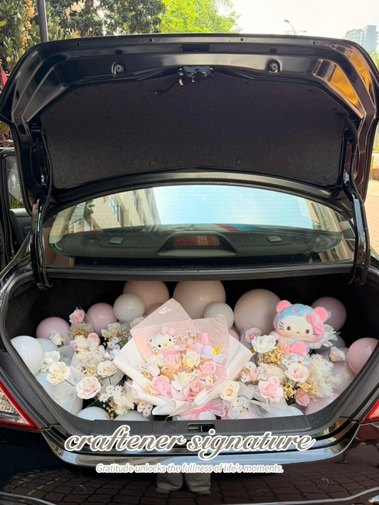 Hello Kitty Pink Trunk Setup🎀