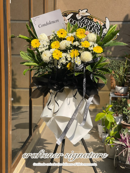 Condolence Chrysanthemum Stand