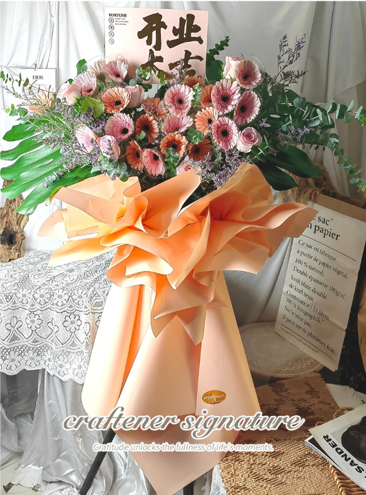 Soft Sunrise Blossom Flower Stand #17