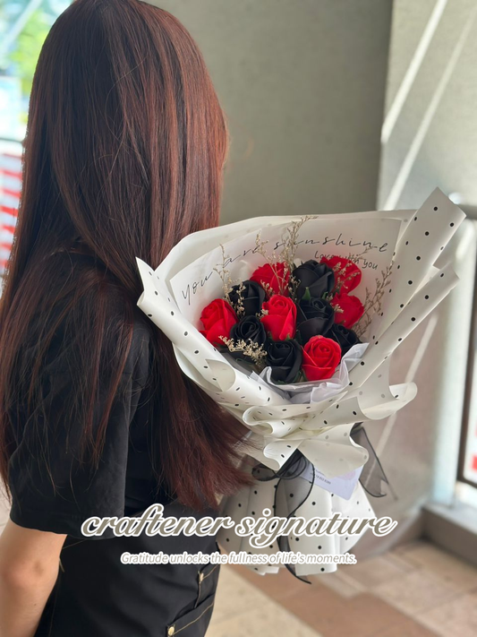 Charm of Red and Black