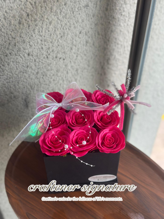 Firework Soap Flower Box