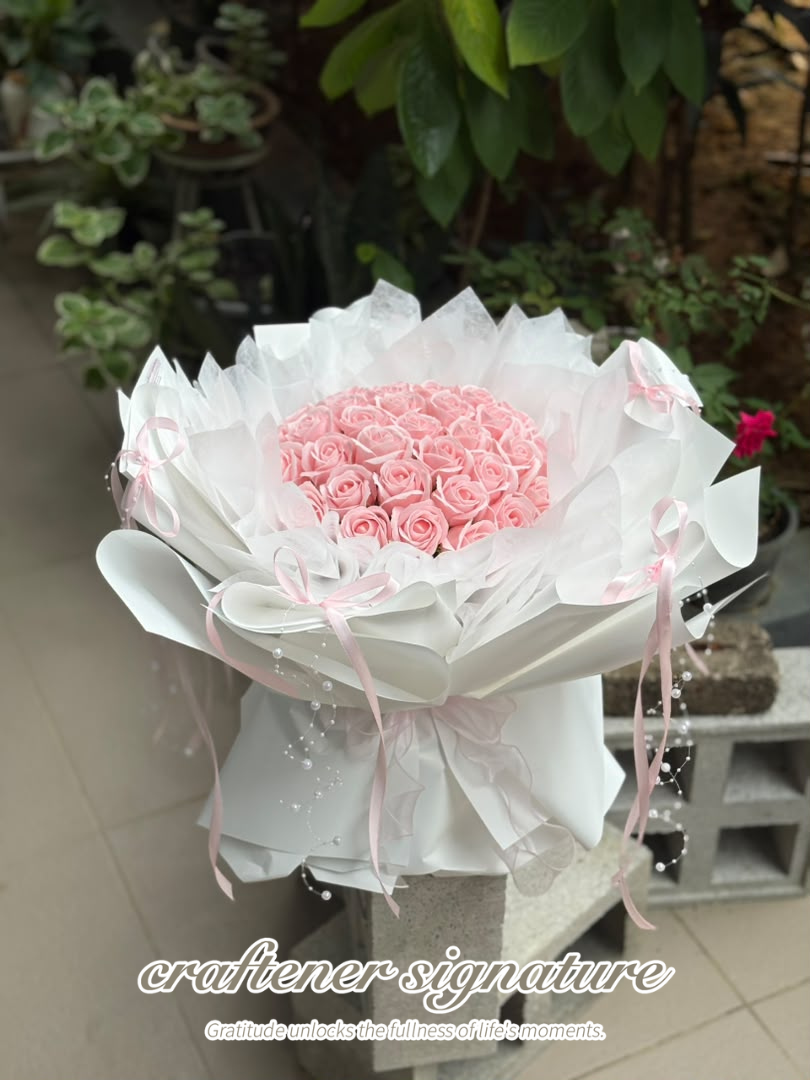 Soap Flower Bouquet