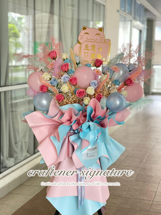 Ode of Blooming Joy Soap Flower Stand