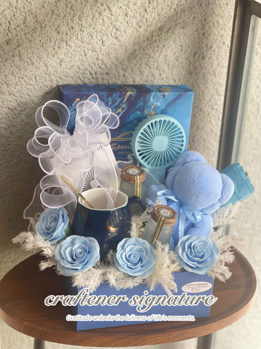 Midnight Blue Dreams Blooms GiftBox