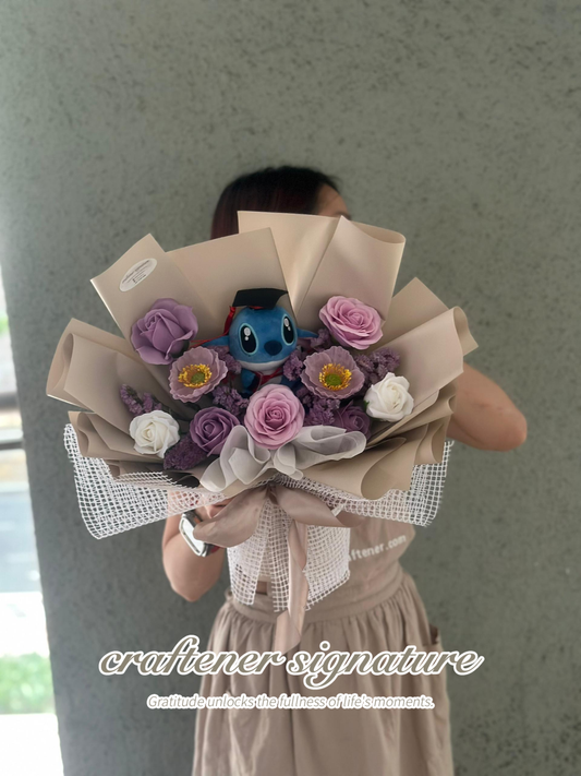 Galactic Graduation Soap Bouquet