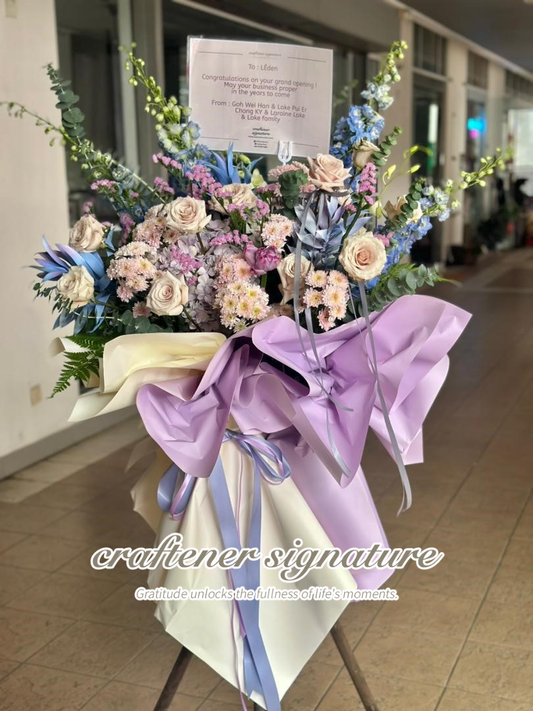 Violet Elegance blooms stand