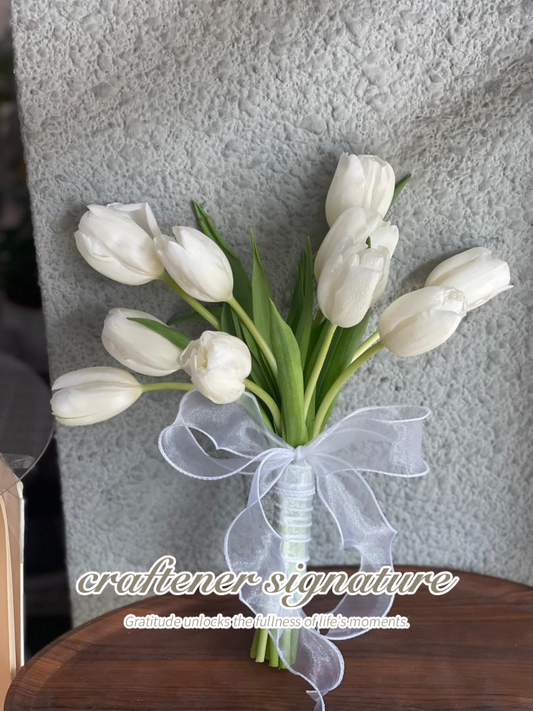 Tulip Pure Vows Bridal Bouquet