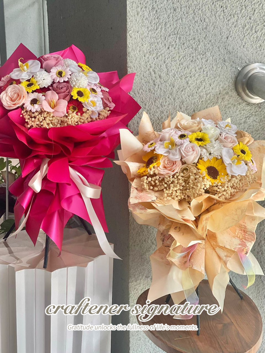 Mini Flower Stand (Preserved & Soap Flowers)