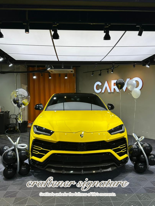 Car Delivery Ceremony Decor