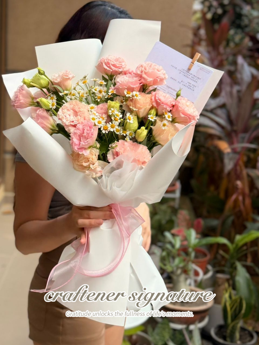 Soft Pink Whisper Bouquet