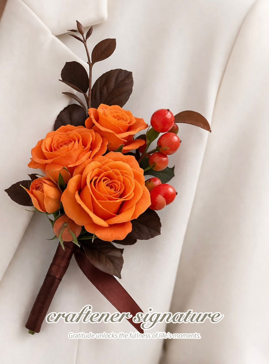 Amber Prestige Corporate Corsage 5