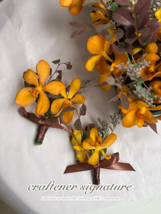 Corporate Orchid Corsage (5)