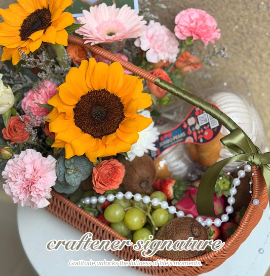 Sunshine Bloom Gift Basket