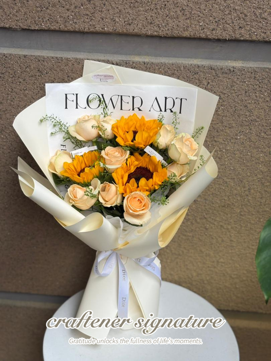 Sunlit Bloom Fresh Bouquet