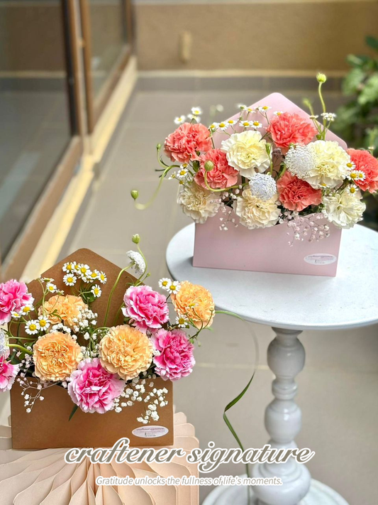 Mother’s Day Carnation Envelope Bloom
