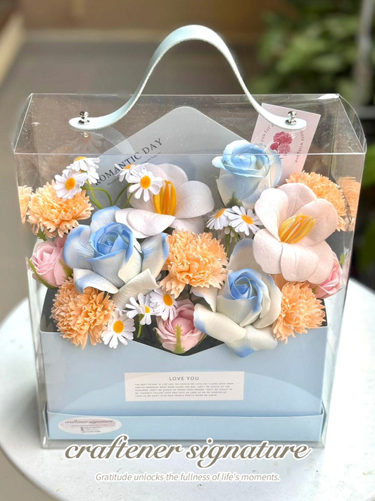 Bloom Carry Box (Soap Flower Gift Set)