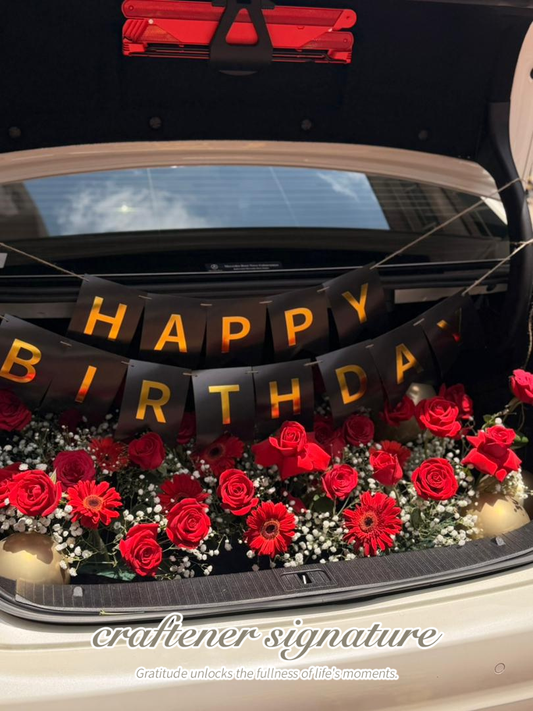 Car Trunk Birthday Surprise Decoration🎉