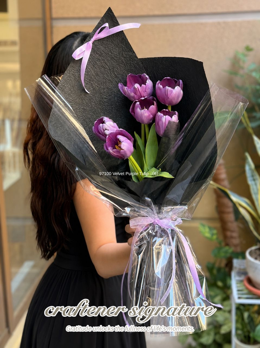 Velvet Purple Tulip （6）