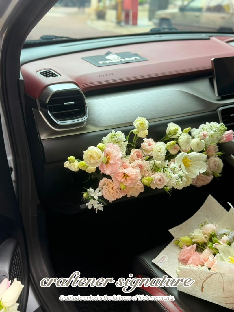 Craftener Signature Luxury Passenger Seat Floral Surprise