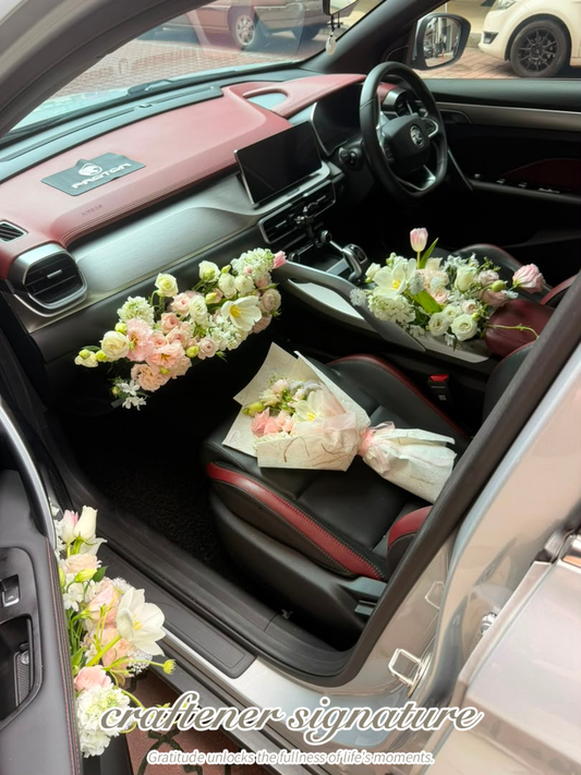 Craftener Signature Luxury Passenger Seat Floral Surprise