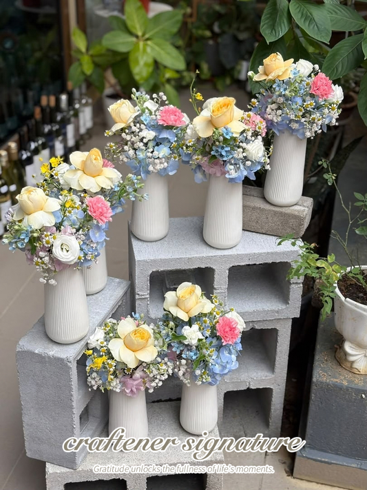 Craftener Signature Floral Table Centrepiece