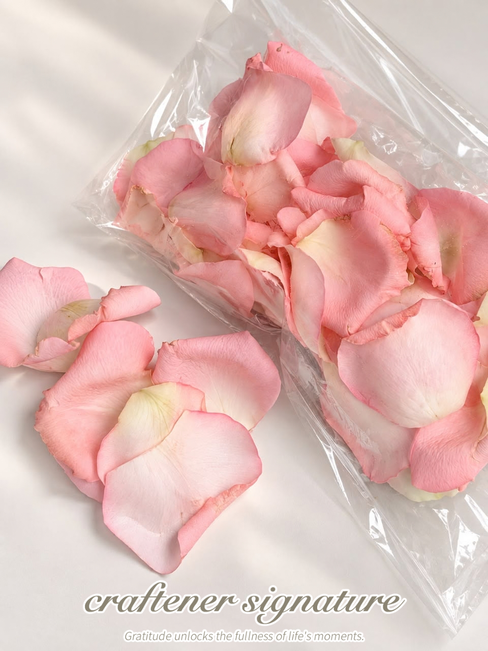 Craftener Signature Fresh Blush Pink Rose Petals 🌸